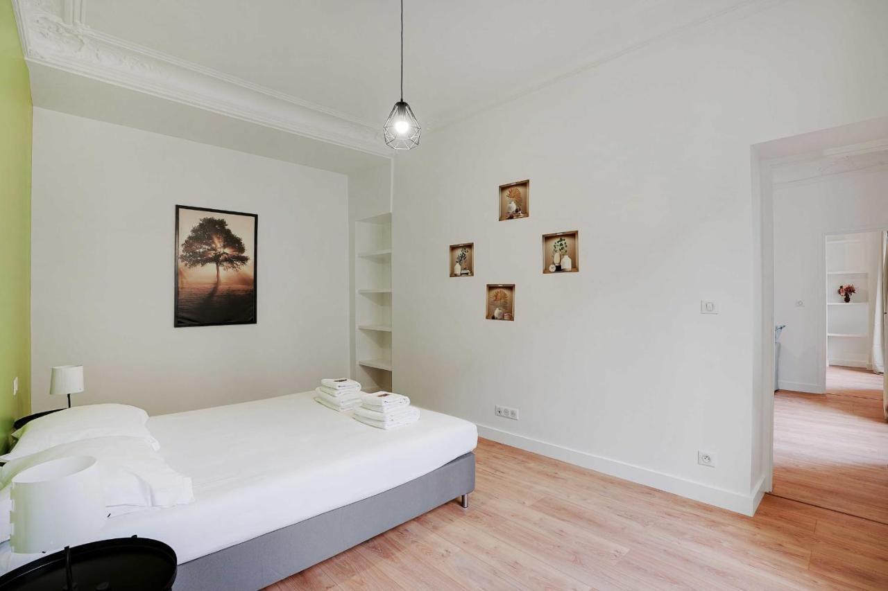 Magnificent Flat - 3Br-8P - Montorgueil Apartment Paris Luaran gambar