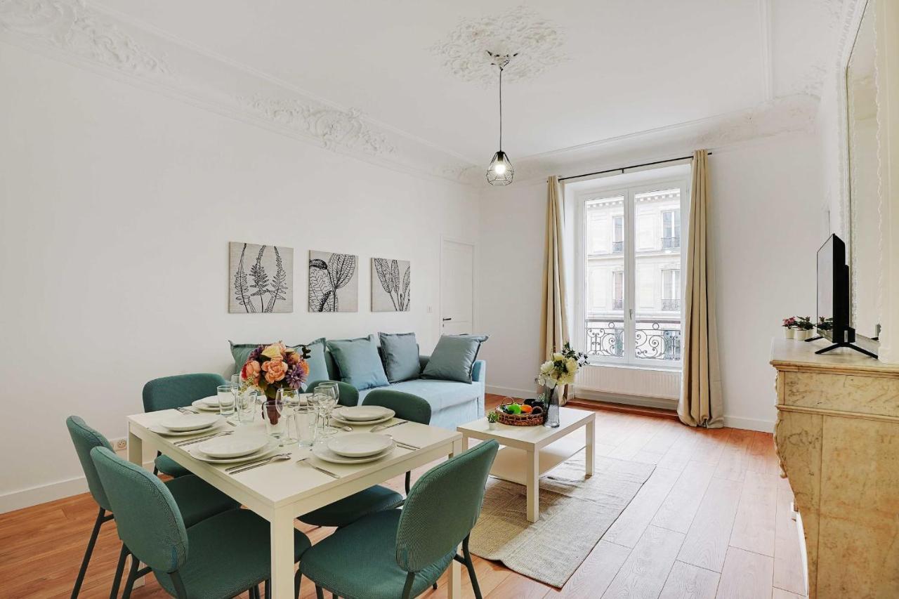 Magnificent Flat - 3Br-8P - Montorgueil Apartment Paris Luaran gambar
