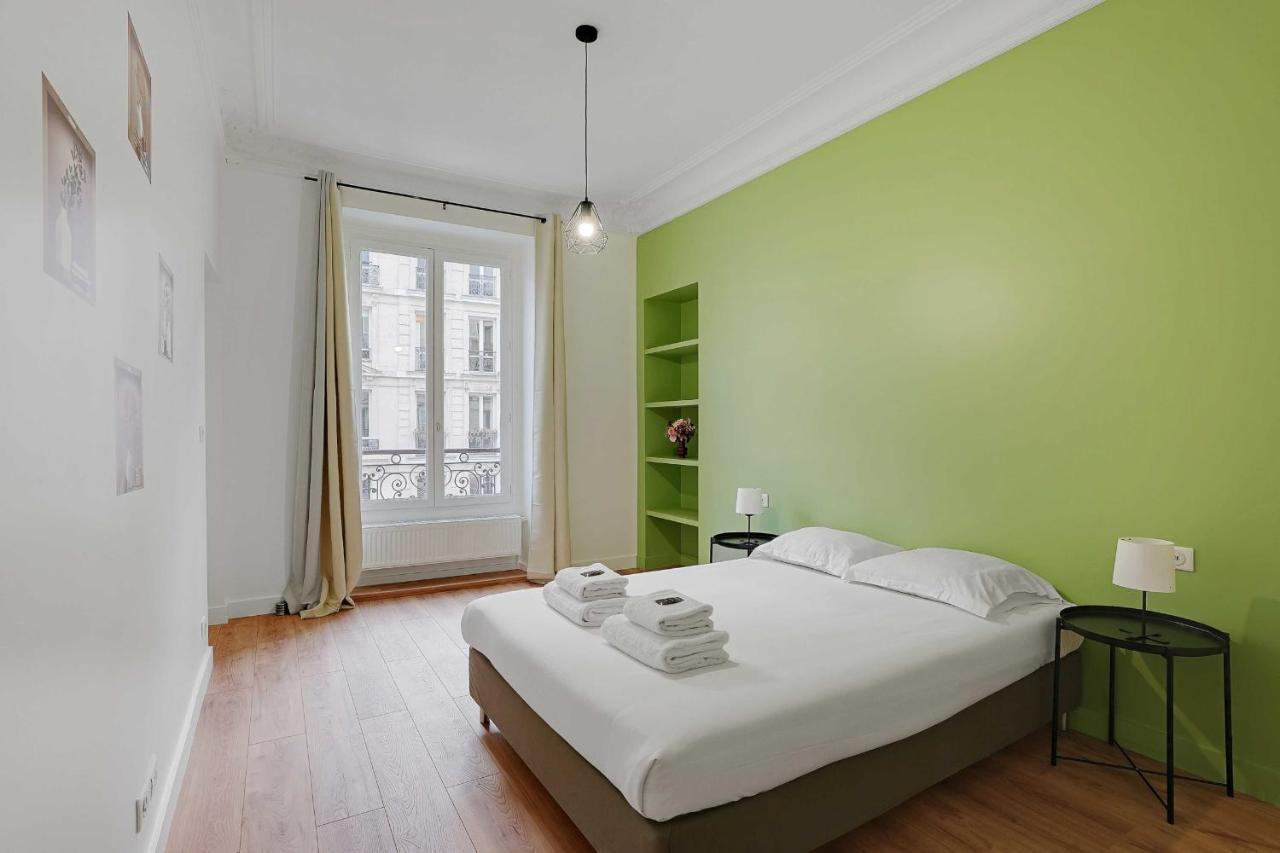Magnificent Flat - 3Br-8P - Montorgueil Apartment Paris Luaran gambar