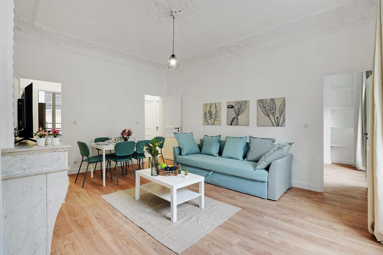 Magnificent Flat - 3Br-8P - Montorgueil Apartment Paris Luaran gambar