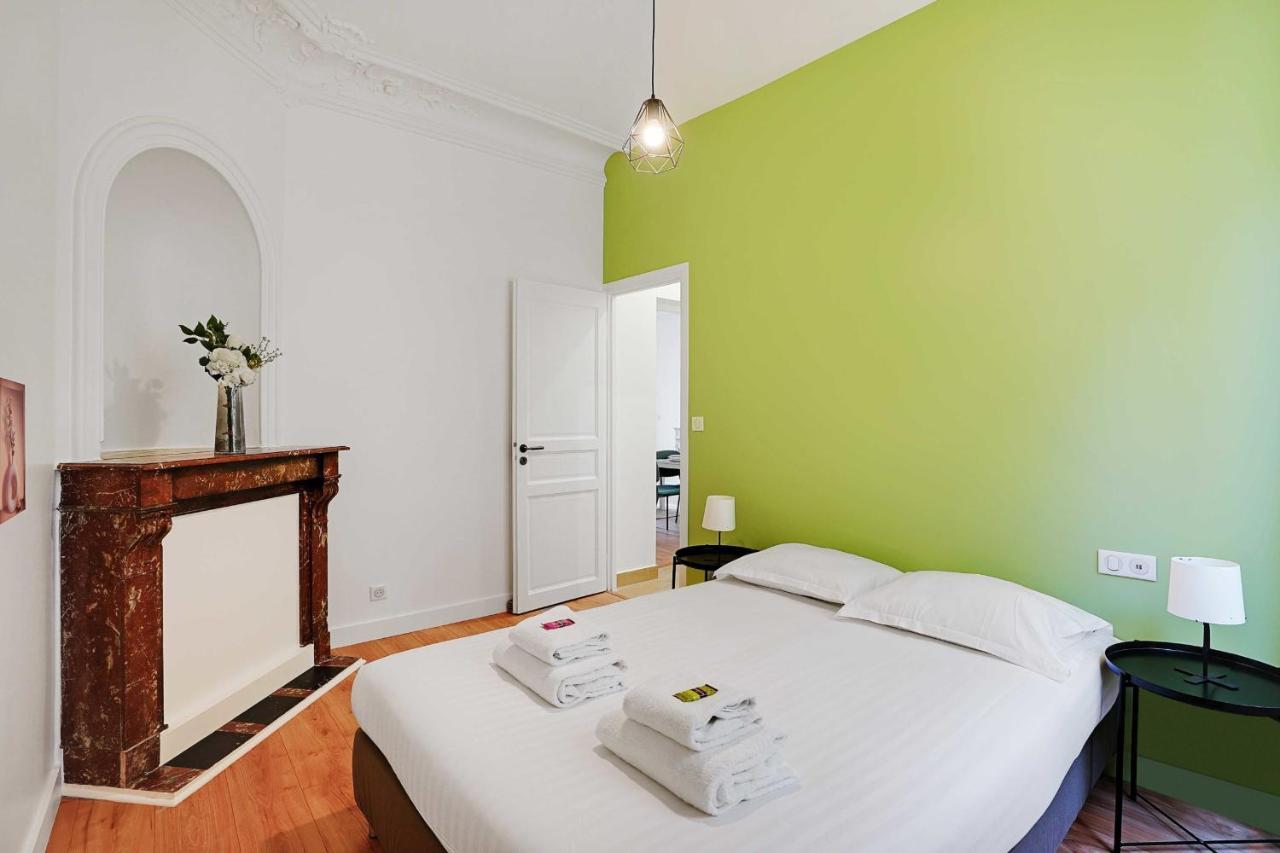 Magnificent Flat - 3Br-8P - Montorgueil Apartment Paris Luaran gambar